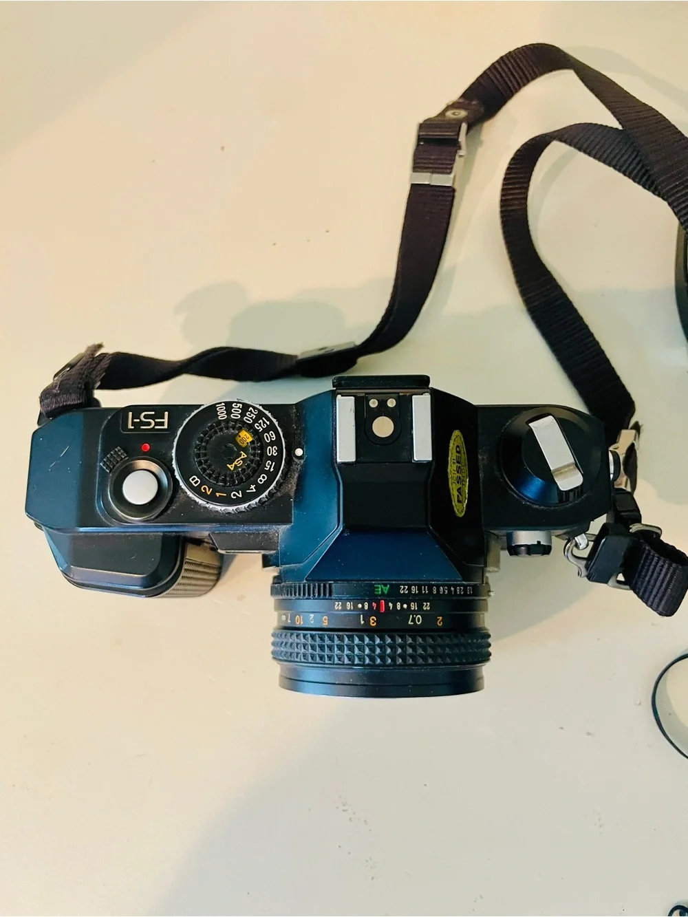 Konika FS-1 Film Camera Untested with bonus 200m zoom lense and bag